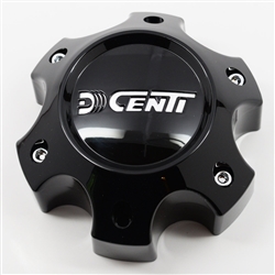 DCenti Wheel Center Cap for Part Number CBH06-A1P (Glossy Black)