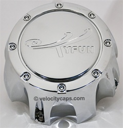 Tyfun Wheel TW015 Center Cap Serial Number TW015-CAP (measures 6" from the back) for 8 lug wheel