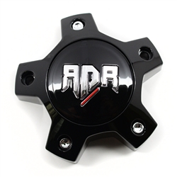 Red Dirt Road - RD-11, RD-13, RD-14, RD-15 (5-Lug) Center Cap Serial Number CBRD05-2P (Glossy Black)