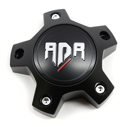 Red Dirt Road - RD-11, RD-13, RD-14, RD-15 (5-Lug) Center Cap Serial Number CBRD05-2P (Matte Flat Black)