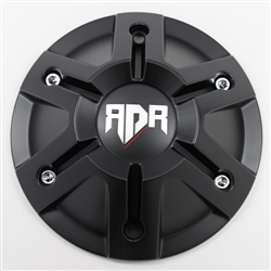 Red Dirt Road - RD4 Matte Flat Black Center Cap Serial Number CBRD4-1P