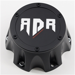 thumbnail image 2 of RDR Wheels Red Dirt Road Matte Black Center Cap – Fits CBRDR6-1P Wheels (SJ1410-01) 2 of 6