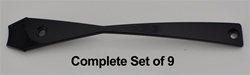 DCenti DW29 Replacement Insert (fin) Serial Number DDW29P2610 for 26" Wheels (Set of 9)