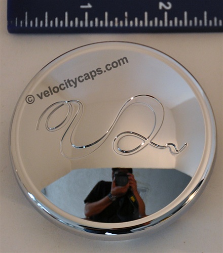 U2 Chrome Snap-In Wheel Center Cap – CC378-2P – Pair Of 2