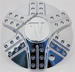 Velocity Wheel VW198 Center Cap Serial Number CVW19801CAP also fits STW-198 measures 6 3/4" from the back.