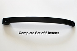 Velocity Wheel VW830 Replacement Insert (fin) Serial Number 339P20 for 20" Wheels (set of 6)